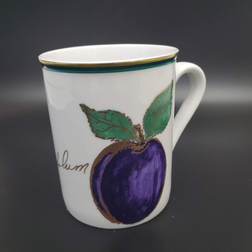 Crate & Barrel Plum Mug